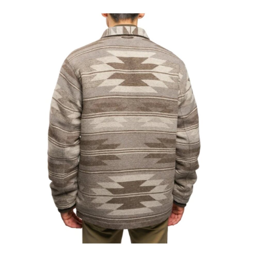Jachs Men's Shirt Jacket Brown - Picture 6 of 11